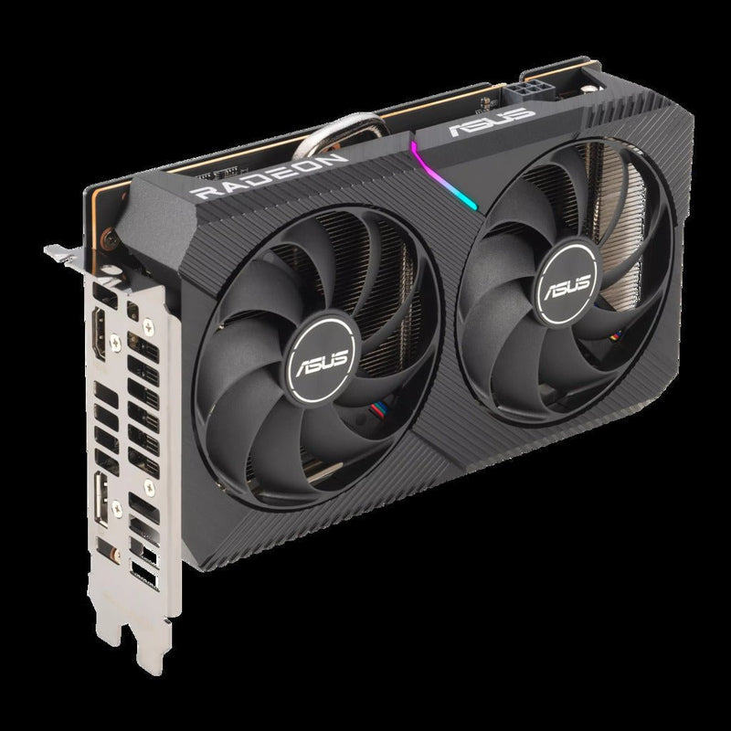 ASUS Dual Radeon RX6500 XT OC Edition 4GB GDDR6 64 - Bit Graphics Card - SWIFT PERIPHERALSDUAL-RX6500XT-O4G
