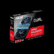ASUS Dual Radeon RX6500 XT OC Edition 4GB GDDR6 64 - Bit Graphics Card - SWIFT PERIPHERALSDUAL-RX6500XT-O4G