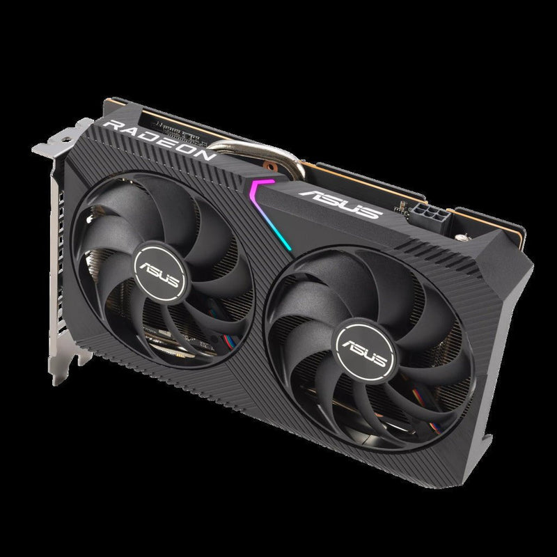 ASUS Dual Radeon RX6500 XT OC Edition 4GB GDDR6 64 - Bit Graphics Card - SWIFT PERIPHERALSDUAL-RX6500XT-O4G