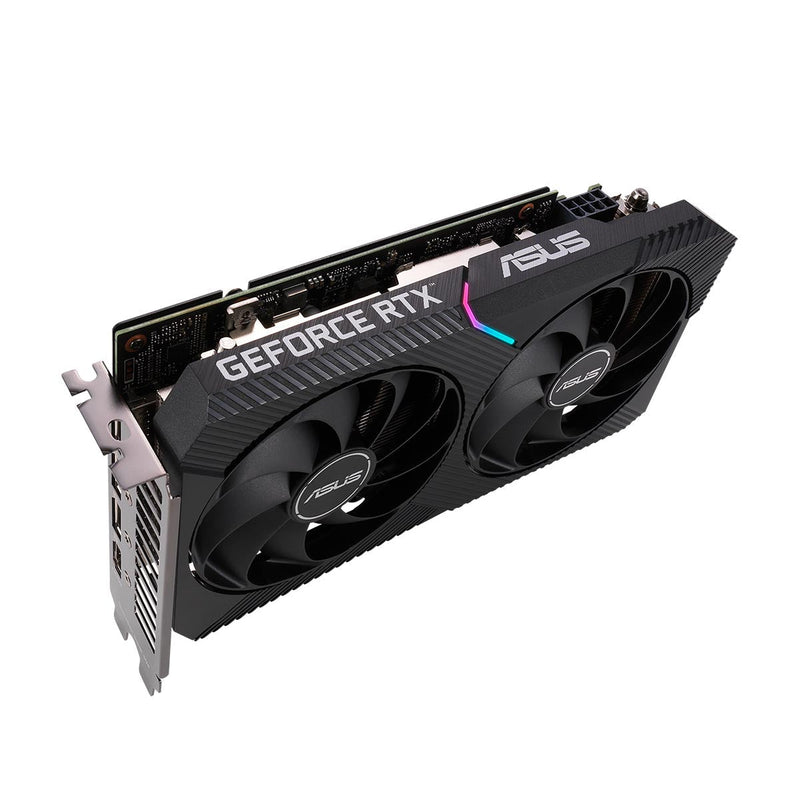 ASUS Dual RTX 3060 Ti Mini V2 OC Edition 8GB LHR GDDR6 256 - Bit LHR Graphics card - SWIFT PERIPHERALSDUAL-RTX3060TI-O8G-MINI-V2