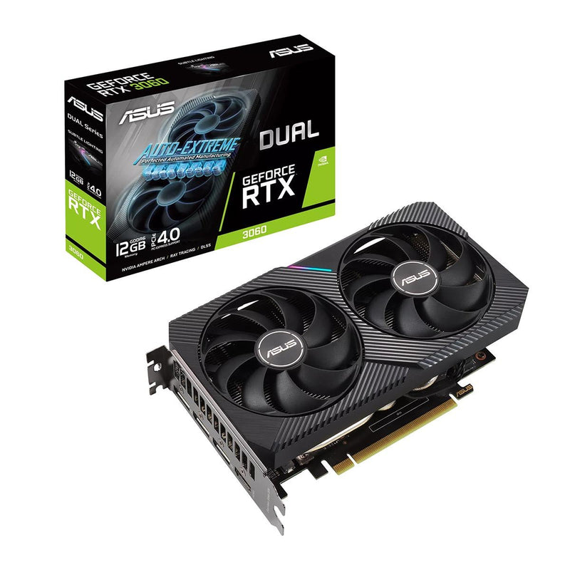 ASUS Dual RTX 3060 V2 12GB GDDR6 192 - Bit LHR Graphics Card - SWIFT PERIPHERALSDUAL-RTX3060-12G-V2
