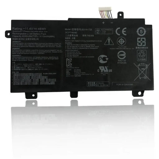 Asus FX504GE Compatible Laptop Battery 3900mAh 44Wh 11.4V 3 Cell - SWIFT PERIPHERALSLVOBAF8179