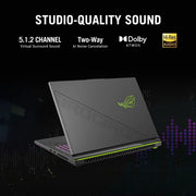ASUS G814JV - N5063WS [CI7 - 13650HX 13TH GEN/16GB DDR5/1TB SSD/WIN11 HOME+MSO/18.0 INCH/8GB RTX 4060 GRAPHICS /1 YEAR(S)/GREY] - SWIFT PERIPHERALS1085429