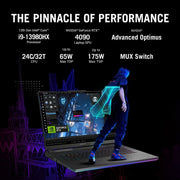 ASUS G834JY - N6056WS [CI9 - 13980HX 13TH GEN/32GB DDR5/2TB SSD/WIN11 HOME+MSO/18.0 INCH/16GB GRAPHICS RTX 4090 /1 YEAR(S)/BLACK] - SWIFT PERIPHERALS1084827