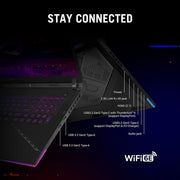 ASUS G834JY - N6056WS [CI9 - 13980HX 13TH GEN/32GB DDR5/2TB SSD/WIN11 HOME+MSO/18.0 INCH/16GB GRAPHICS RTX 4090 /1 YEAR(S)/BLACK] - SWIFT PERIPHERALS1084827