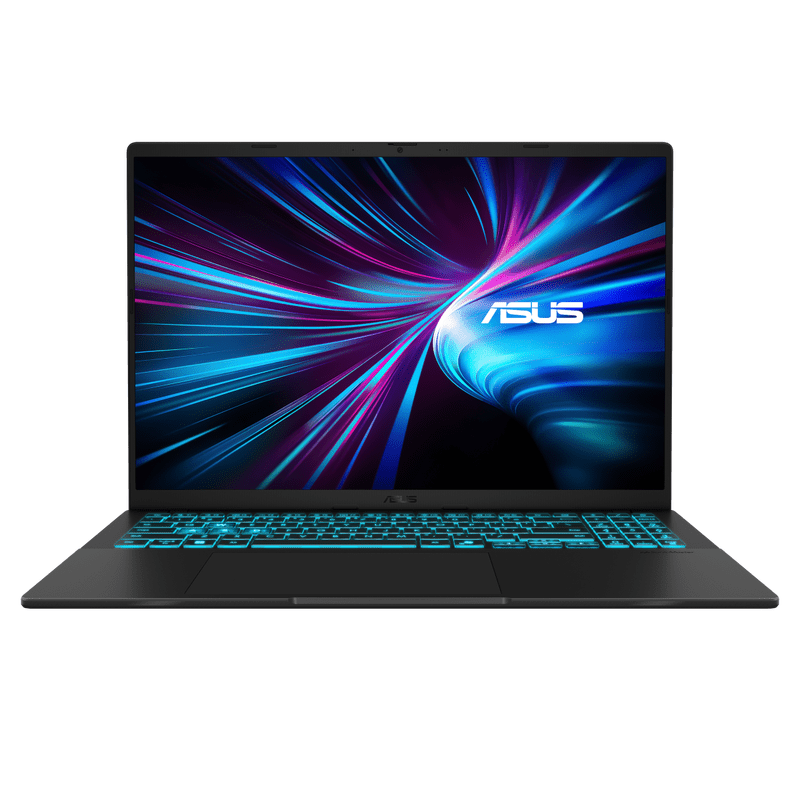 ASUS Gaming V16, Gaming Laptop, Intel Core 5 210H, 16GB, 512GB SSD, GeForce RTX 3050 - 6GB GDDR6 Laptop GPU, 16 Inch WUXGA, Win 11 Home, MS Office 2024, Black, V3607VJ - RP134WS - SWIFT PERIPHERALS1096983