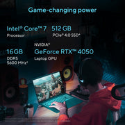 ASUS GAMING V16 V3607VU - RP275WS [CORE7 - 240H/16GB/512GB SSD/WIN11 HOME+MS24/16.0"/6GB - RTX4050 GRAPHICS/1 YEAR(S)/BLACK] - SWIFT PERIPHERALS1095027