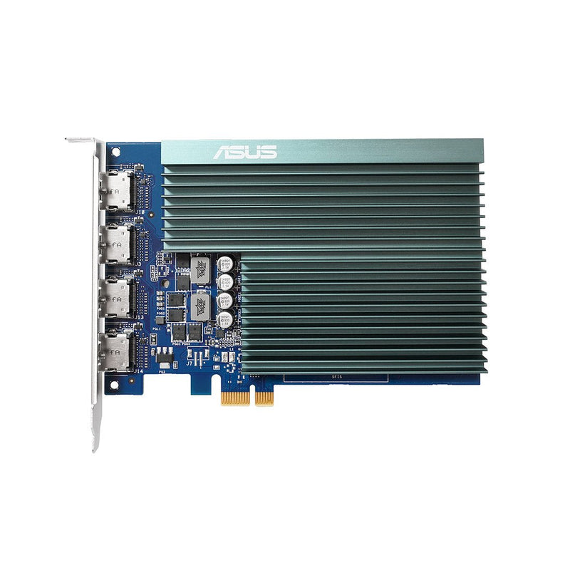 ASUS GeForce GT730 2GB GDDR5 64 - Bit Graphics Card 4 HDMI Ports - SWIFT PERIPHERALSGT730-4H-SL-2GD5