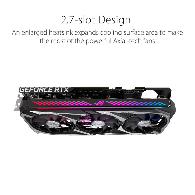 ASUS GEFORCE RTX 3050 8GB ROG STRIX GAMING GRAPHIC CARD - SWIFT PERIPHERALS106977