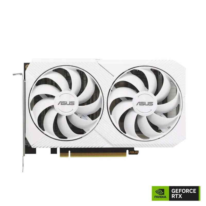 ASUS GEFORCE RTX 3060 12GB DUAL GRAPHIC CARD WHITE - SWIFT PERIPHERALS1086611
