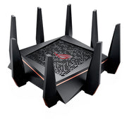 ASUS GT - AC5300 ROG Rapture Tri - band WiFi Gaming Router with Quad - Core Processor - SWIFT PERIPHERALSASUS-GT-AC5300