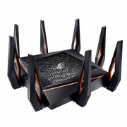 ASUS GT - AX11000 ROG Rapture Tri - band WiFi Gaming Router with a Quad - Core Processor - SWIFT PERIPHERALSASUS-GT-AX11000