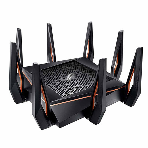 ASUS GT - AX11000 ROG Rapture Tri - band WiFi Gaming Router with a Quad - Core Processor - SWIFT PERIPHERALSASUS-GT-AX11000