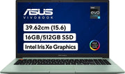 ASUS INTEL CORE I5 12TH GEN 12500H - (16 GB/512 GB SSD/WINDOWS 11 HOME) K3502ZA - L503WS THIN AND LIGHT LAPTOP (15.6 INCH, BRAVE GREEN, WITH MS OFFICE) - SWIFT PERIPHERALS90NB0WK3-M00400