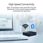 ASUS NUC 14 Essential Kit NUC14MNK Mini PC Intel N - Series Barebone - SWIFT PERIPHERALSNUC14MNK