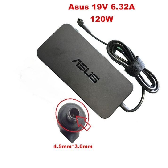 ASUS Original OEM 120W 19V 4.5mm x 3.0mm Pin Laptop Charger Adapter - SWIFT PERIPHERALS90XB06VN-MPW000