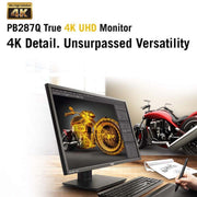 ASUS PB287Q 28 - Inch Gaming Monitor bundled with ROG Cetra Core In - Ear Gaming Headphone - SWIFT PERIPHERALSPB287Q