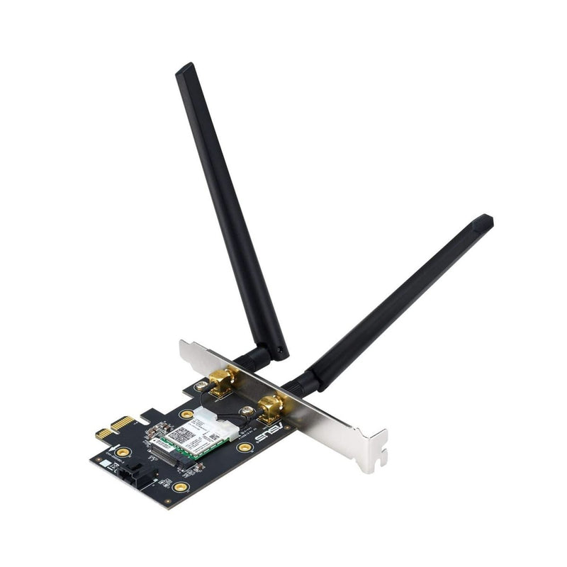 ASUS PCE - AX3000 DUAL BAND PCI - E WIFI 6 NETWORK SECURITY MU - MIMO - SWIFT PERIPHERALS101447