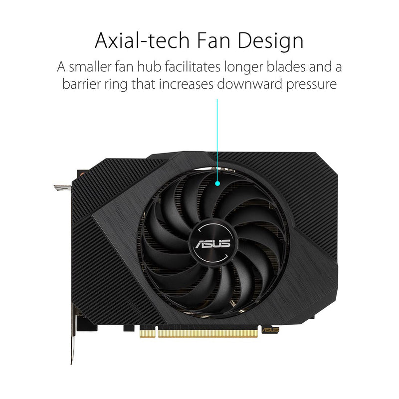 ASUS Phoenix GeForce RTX 3050 8GB GDDR6 128 - Bit Graphics Card - SWIFT PERIPHERALSPH-RTX3050-8G