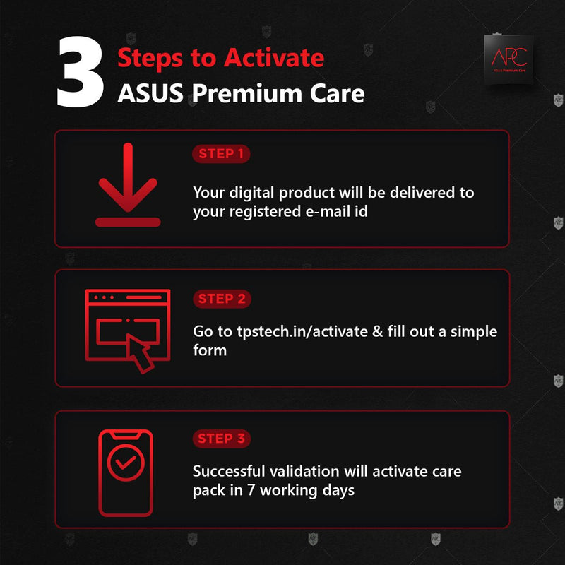 ASUS Premium Care 1 Year Accidental Damage Protection ADP for ASUS ROG Flow Laptops - NOT A LAPTOP - SWIFT PERIPHERALSACX12-002105N-5R