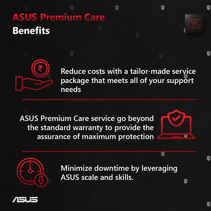 ASUS Premium Care 1 Year Accidental Damage Protection ADP for ASUS ROG Flow Laptops - NOT A LAPTOP - SWIFT PERIPHERALSACX12-002105N-5R