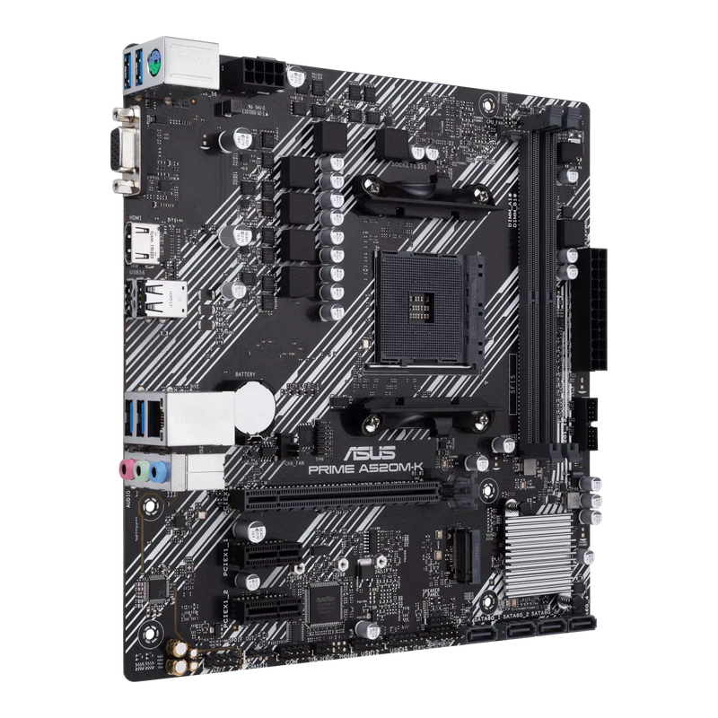ASUS PRIME A520M - K/CSM AM4 DDR4 MOTHERBOARD - SWIFT PERIPHERALS1089811