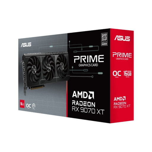 Asus Prime AMD Radeon RX 9070 XT OC Edition 16GB GDDR6 256 - Bit Graphics Card - SWIFT PERIPHERALSPRIME-RX9070XT-O16G