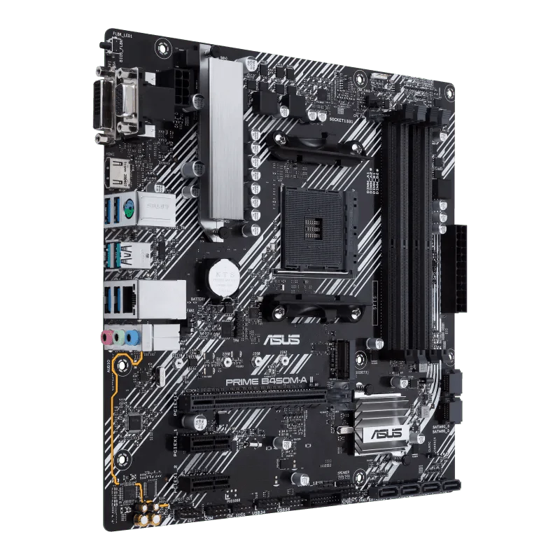 ASUS PRIME B450M - A II AMD AM4 MOTHERBOARD - SWIFT PERIPHERALS101168