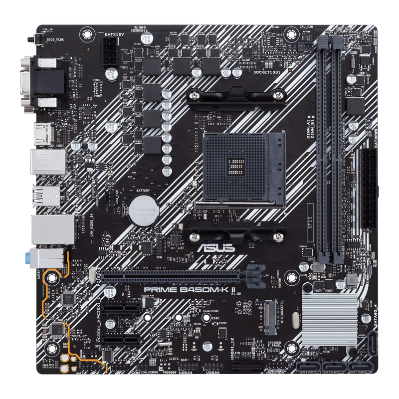 ASUS PRIME B450M - K II MOTHERBOARD - SWIFT PERIPHERALS1089295