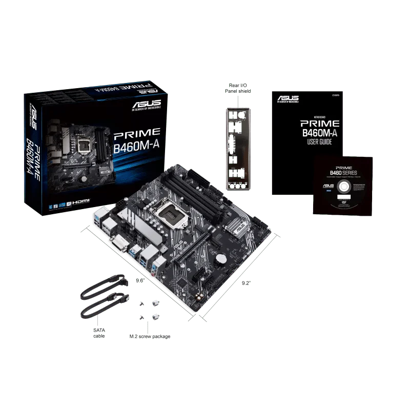 ASUS PRIME B460M - A INTEL LGA1200 MOTHERBOARD - SWIFT PERIPHERALS101259