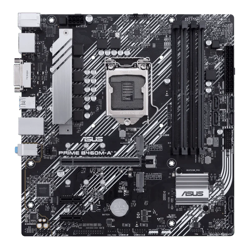 ASUS PRIME B460M - A INTEL LGA1200 MOTHERBOARD - SWIFT PERIPHERALS101259