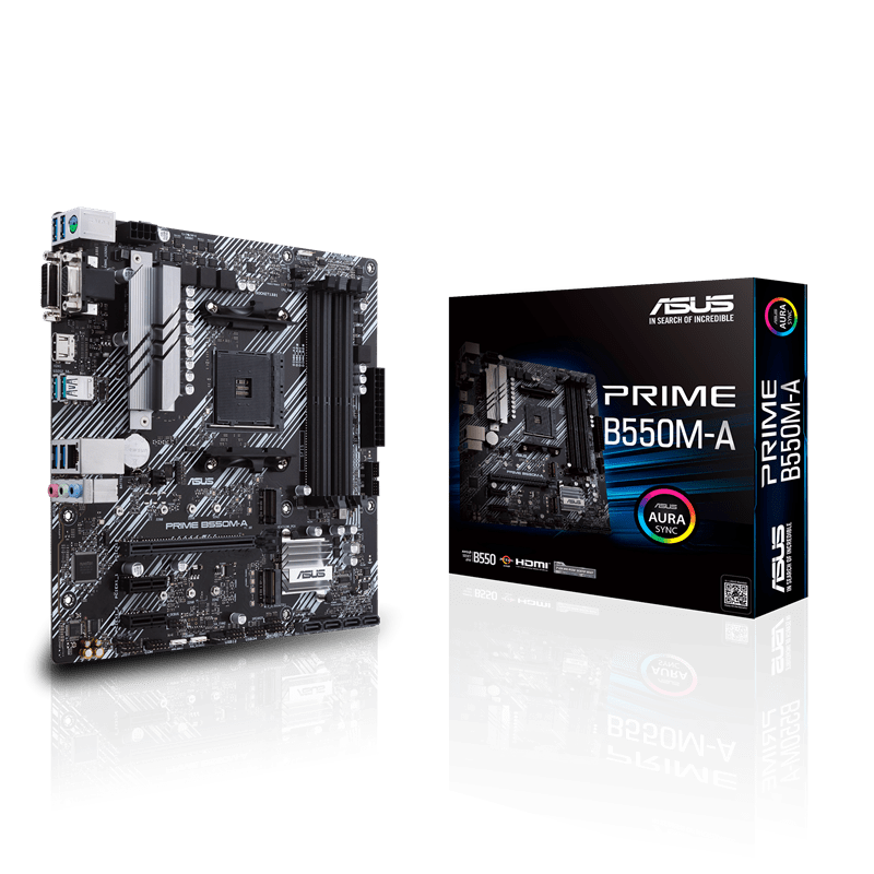 ASUS PRIME B550M - A AMD AM4 MOTHERBOARD - SWIFT PERIPHERALS106718