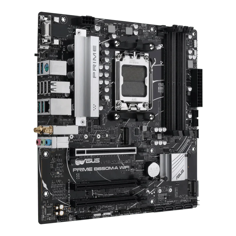 ASUS PRIME B650M - A WIFI AMD AM5 MOTHERBOARD - SWIFT PERIPHERALS1084194