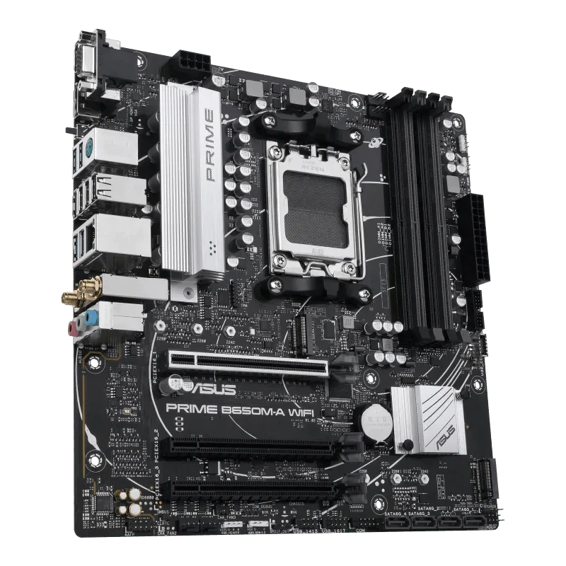 ASUS PRIME B650M - A WIFI AMD AM5 MOTHERBOARD - SWIFT PERIPHERALS1084194