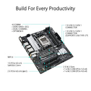 ASUS PRIME B650M - A WIFI AMD B650 AM5 Micro - ATX Motherboard - SWIFT PERIPHERALS90MB1C00-M0EAY0
