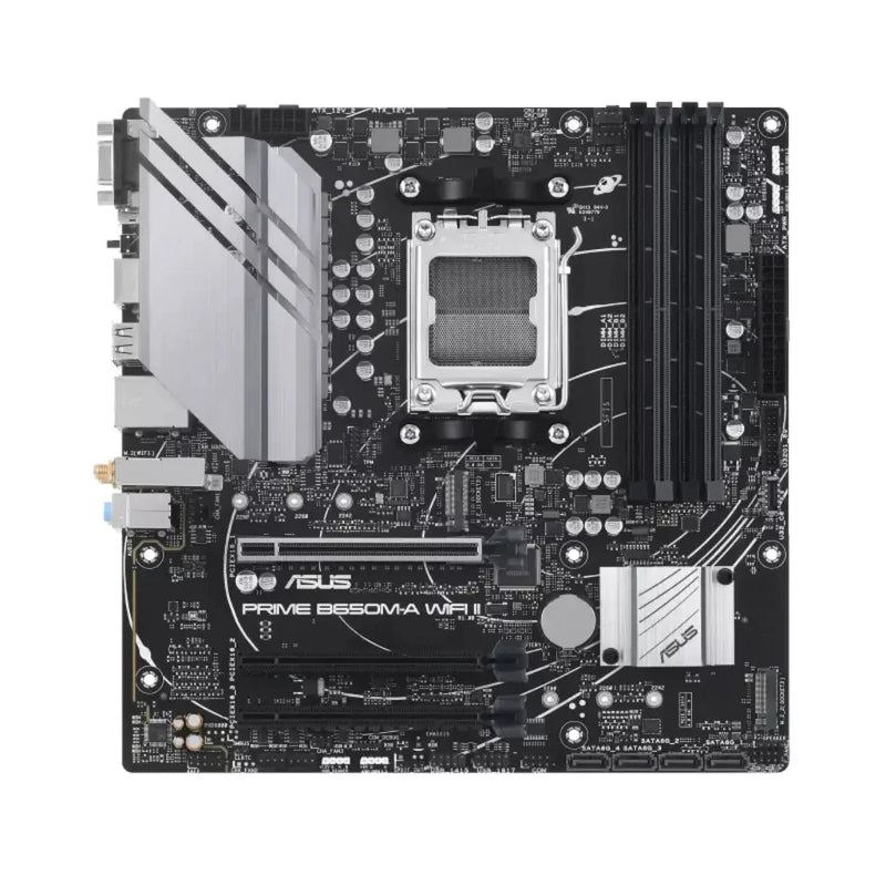 ASUS Prime B650M - A WiFi II B650 AM5 DDR5 Micro ATX Motherboard with WiFi 6 - SWIFT PERIPHERALSASUS-PRIME-B650M-A-WIFI-ii
