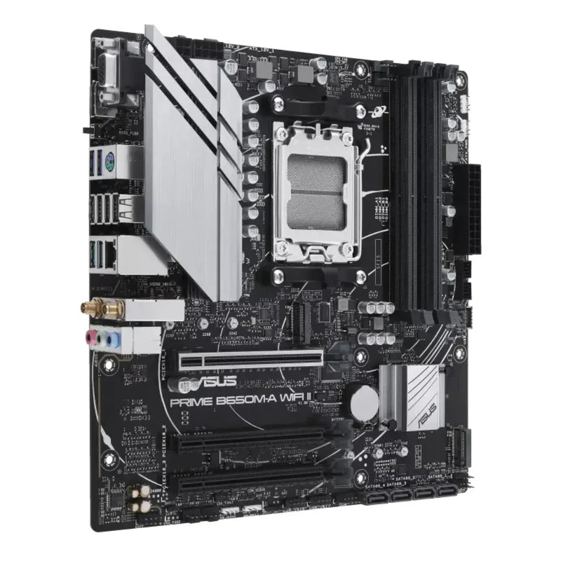 ASUS Prime B650M - A WiFi II B650 AM5 DDR5 Micro ATX Motherboard with WiFi 6 - SWIFT PERIPHERALSASUS-PRIME-B650M-A-WIFI-ii