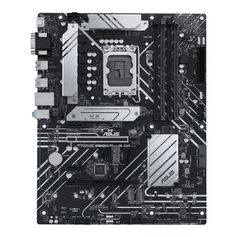 ASUS PRIME B660 - PLUS DDR4 LGA1700 MOTHERBOARD - SWIFT PERIPHERALS106734