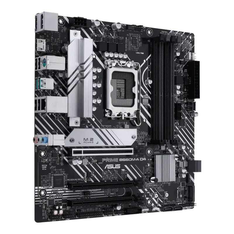 ASUS PRIME B660M - A DDR4 INTEL LGA1700 MOTHERBOARD - SWIFT PERIPHERALS106733