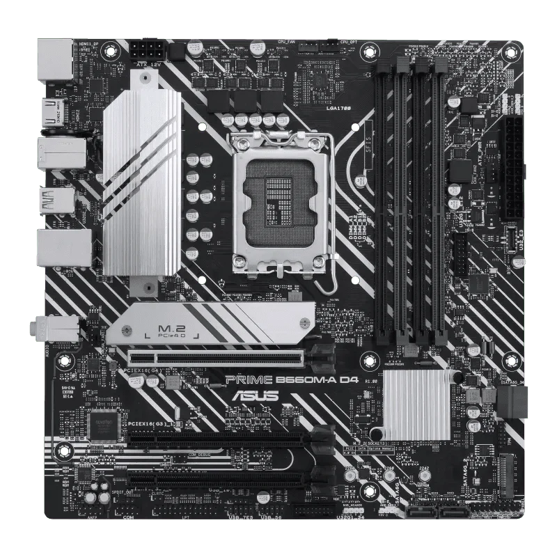ASUS PRIME B660M - A DDR4 INTEL LGA1700 MOTHERBOARD - SWIFT PERIPHERALS106733