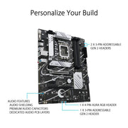 ASUS PRIME B760 - PLUS D4 Intel B760 LGA 1700 ATX Motherboard - SWIFT PERIPHERALS90MB1CW0-M0IAY0