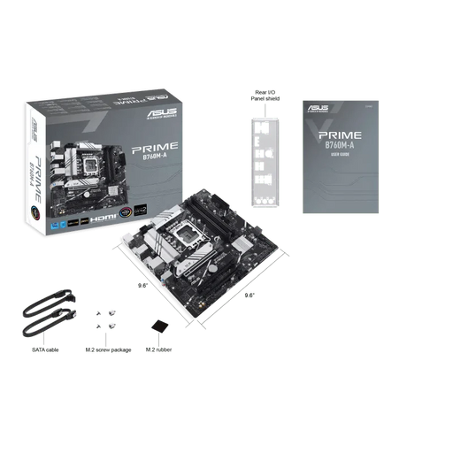 ASUS PRIME B760M - A MOTHERBOARD - SWIFT PERIPHERALS1087230