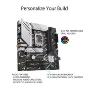 ASUS PRIME B760M - A WIFI D4 Intel B760 LGA 1700 Micro - ATX Motherboard - SWIFT PERIPHERALS90MB1CX0-M0IAY0