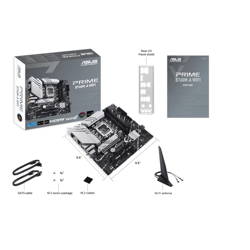 ASUS PRIME B760M - A WIFI MOTHERBOARD - SWIFT PERIPHERALS1087180