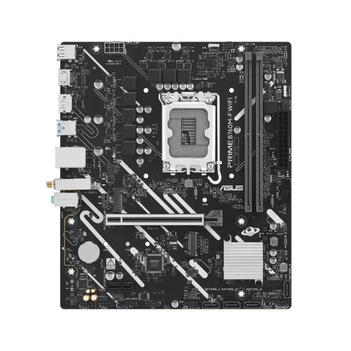 ASUS PRIME B760M - F WIFI Intel B760 Chipset LGA1700 DDR5 Micro ATX Motherboard with WiFi 6 - SWIFT PERIPHERALSASUS-PRIME-B760M-F-WIFI 