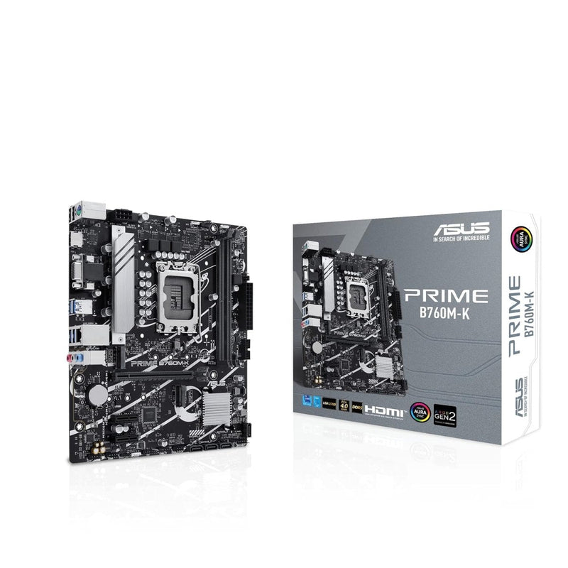 ASUS PRIME B760M - K, AN INTEL B760 LGA 1700 MATX MOTHERBOARD - SWIFT PERIPHERALS1094169