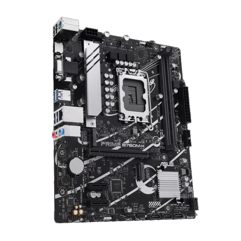 ASUS PRIME B760M - K B760 LGA 1700 Micro - ATX DDR5 Motherboard - SWIFT PERIPHERALSPRIME B760M-K