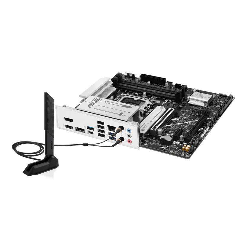 ASUS Prime B860M - A WiFi - CSM LGA1851 DDR5 Wi - Fi mATX Motherboard - SWIFT PERIPHERALSPRIME-B860M-A WIFI-CSM