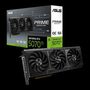 ASUS PRIME GeForce RTX 5070 Ti 16GB GDDR7 OC Edition Triple Fan Graphics Card - SWIFT PERIPHERALSPRIME-RTX5070TI-O16G