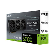 ASUS PRIME GeForce RTX 5080 16GB GDDR7 OC Edition Triple Fan Graphics Card - SWIFT PERIPHERALSPRIME-RTX5080-O16G
